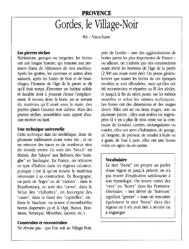 Prévisualisation du document PROVENCEGordes, le Village-Noir.