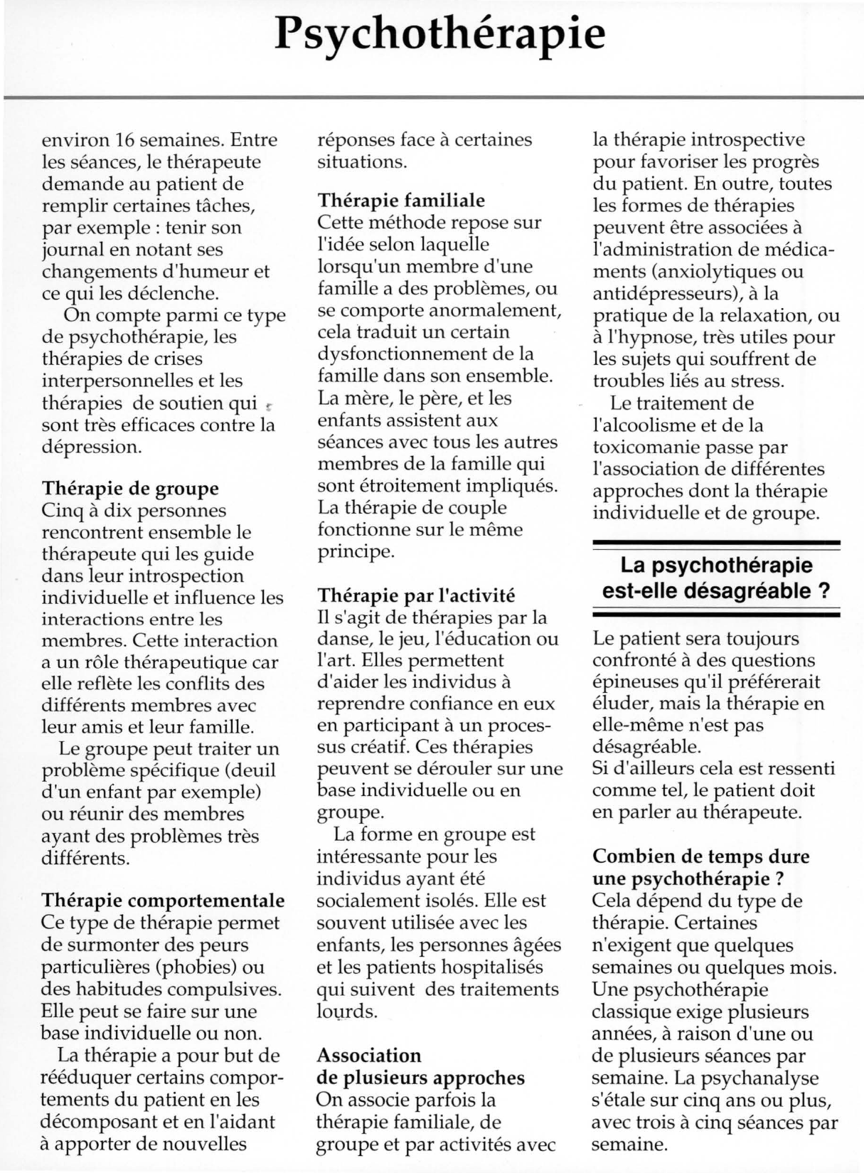 Prévisualisation du document Psychothérapie.