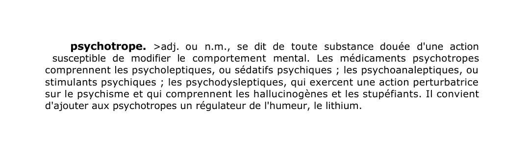 Prévisualisation du document psychotrope.