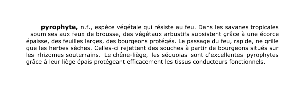 Prévisualisation du document pyrophyte, n.