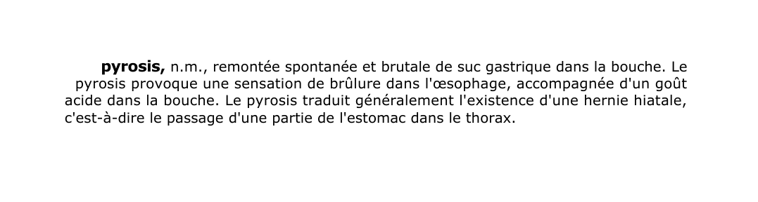 Prévisualisation du document pyrosis, n.