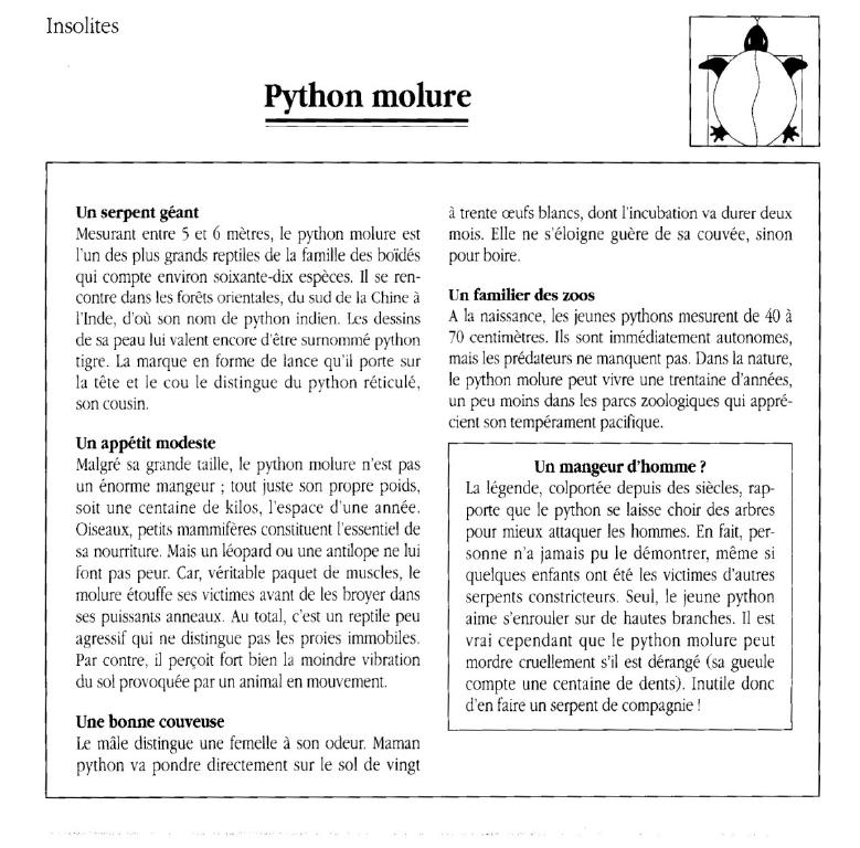 Prévisualisation du document Python molure.