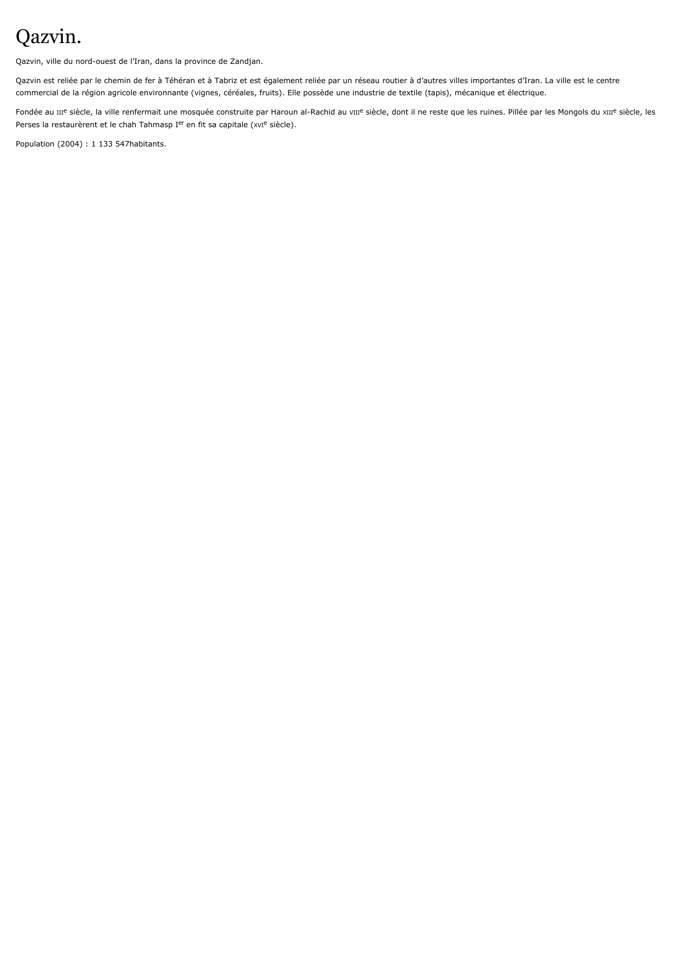 Prévisualisation du document Qazvin.