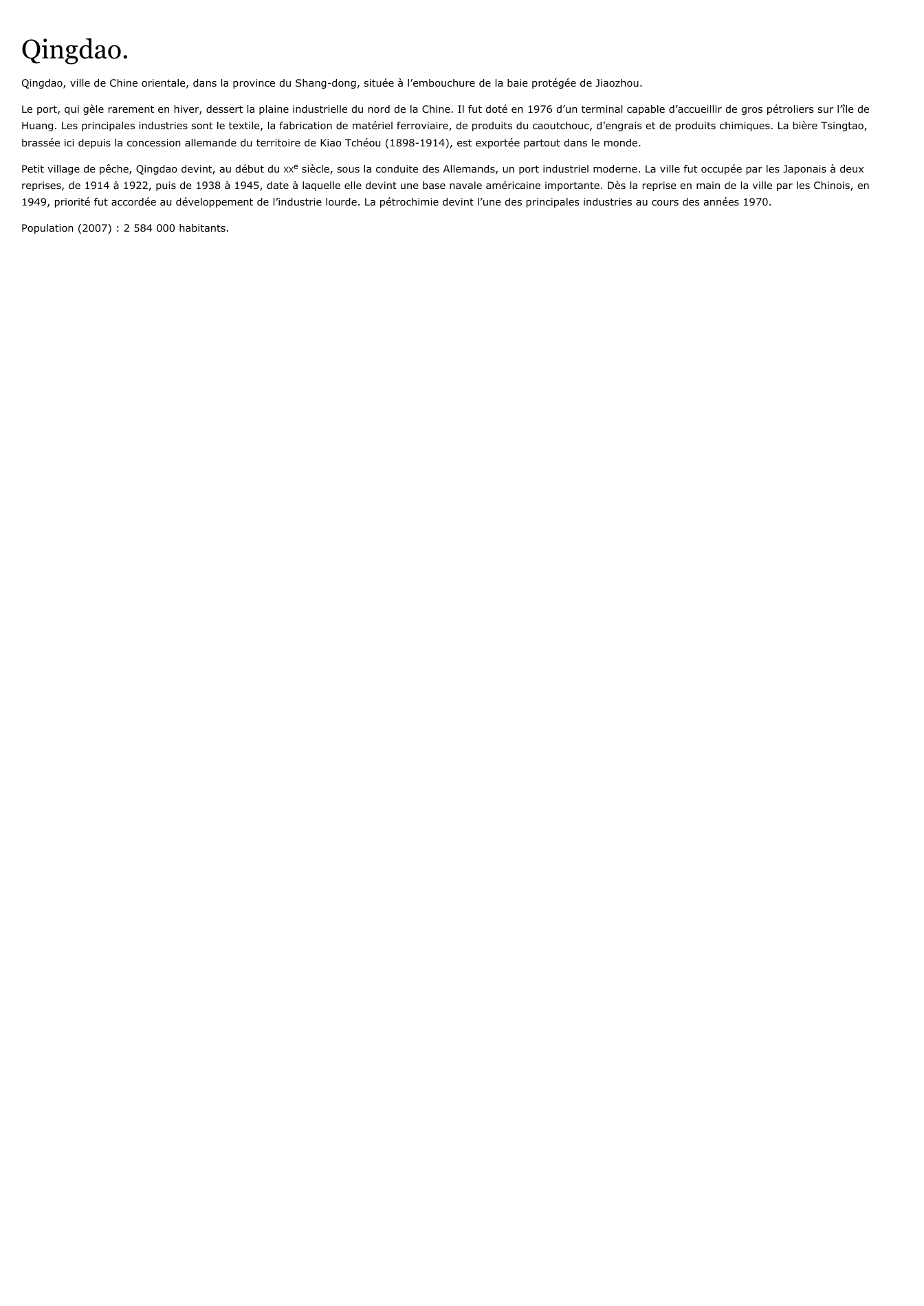 Prévisualisation du document Qingdao.
