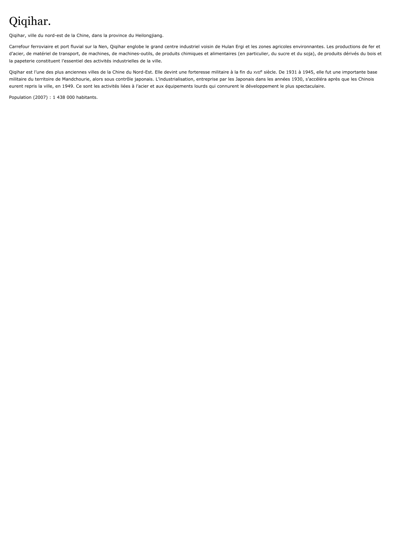 Prévisualisation du document Qiqihar.