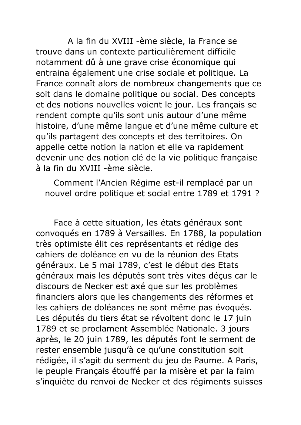 Prévisualisation du document QP Ancien Régime