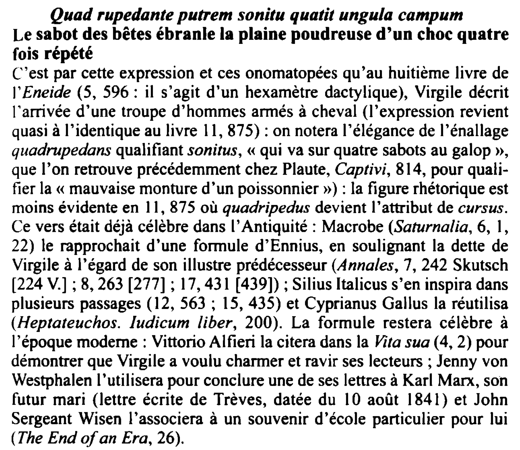 Prévisualisation du document Quad rupedante putrem sonitu quatit unguia campum