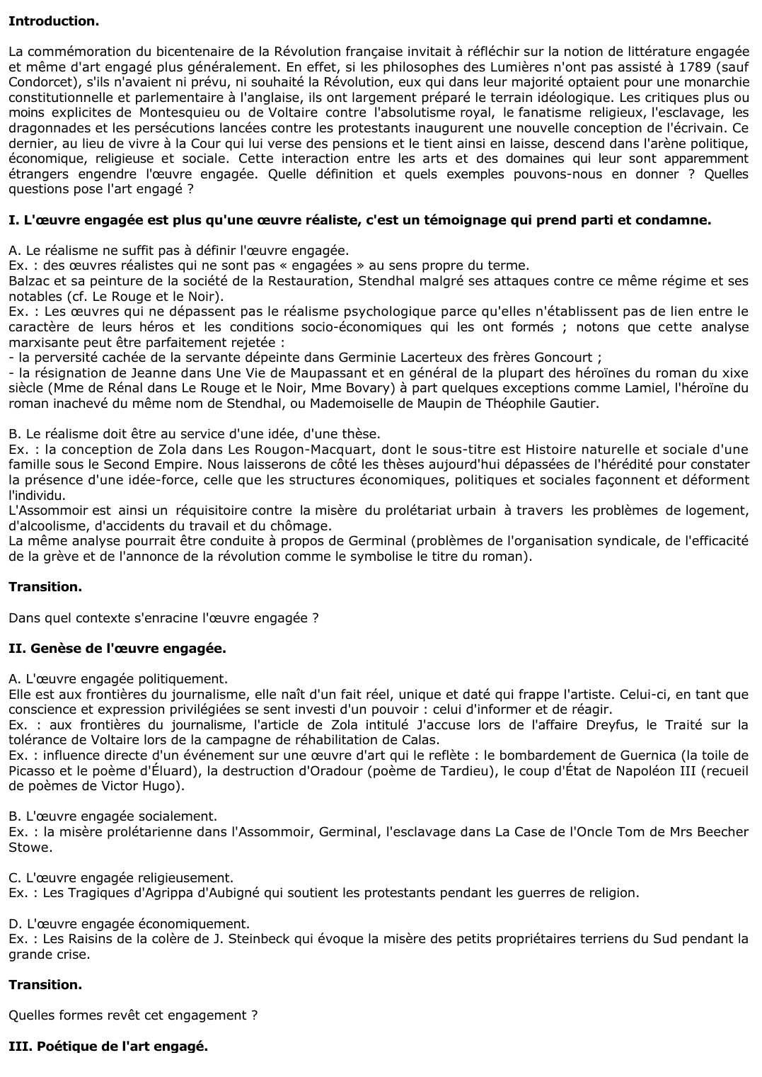 Prévisualisation du document 	Quand dit-on d'une oeuvre littéraire qu'elle est engagée ?