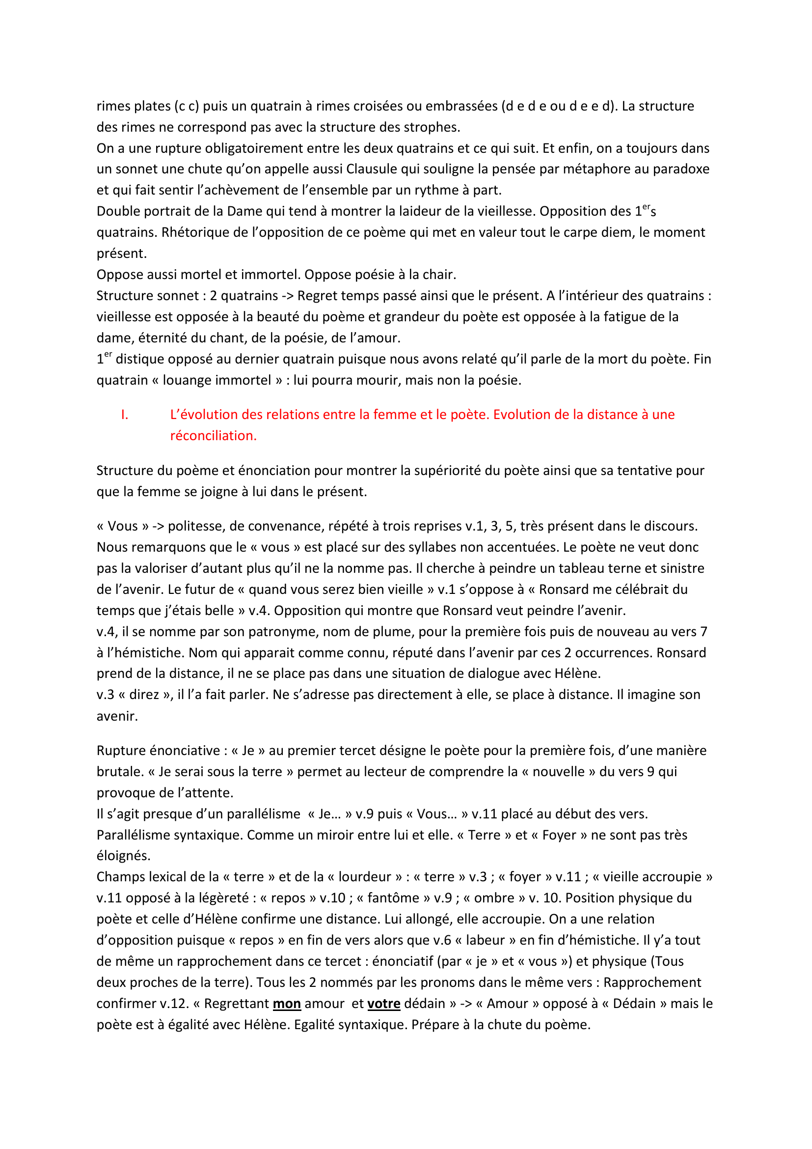 Prévisualisation du document « Quand vous serez bien vieille… »