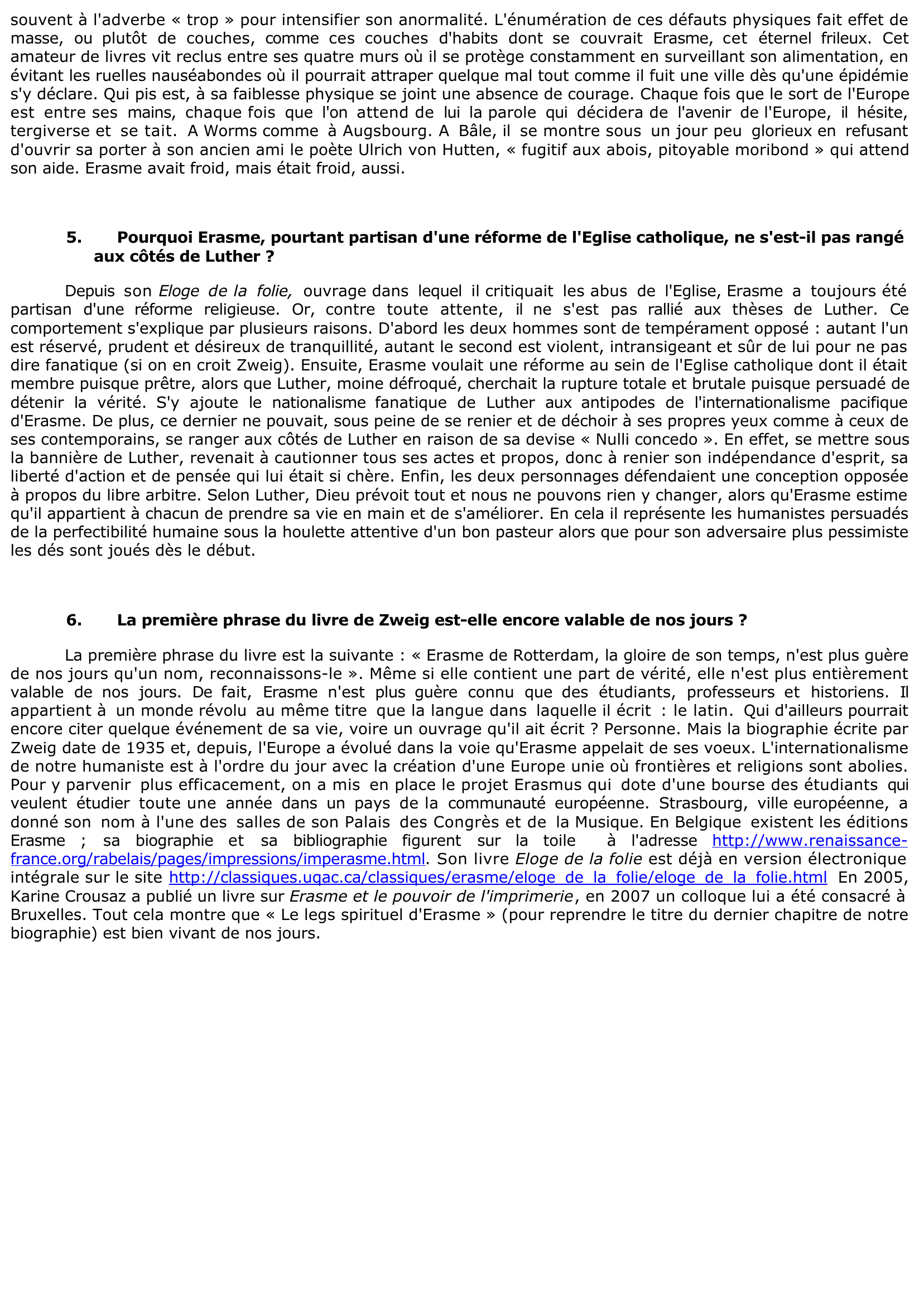 Prévisualisation du document Qu'appelle-t-on l'Erasmisme ?