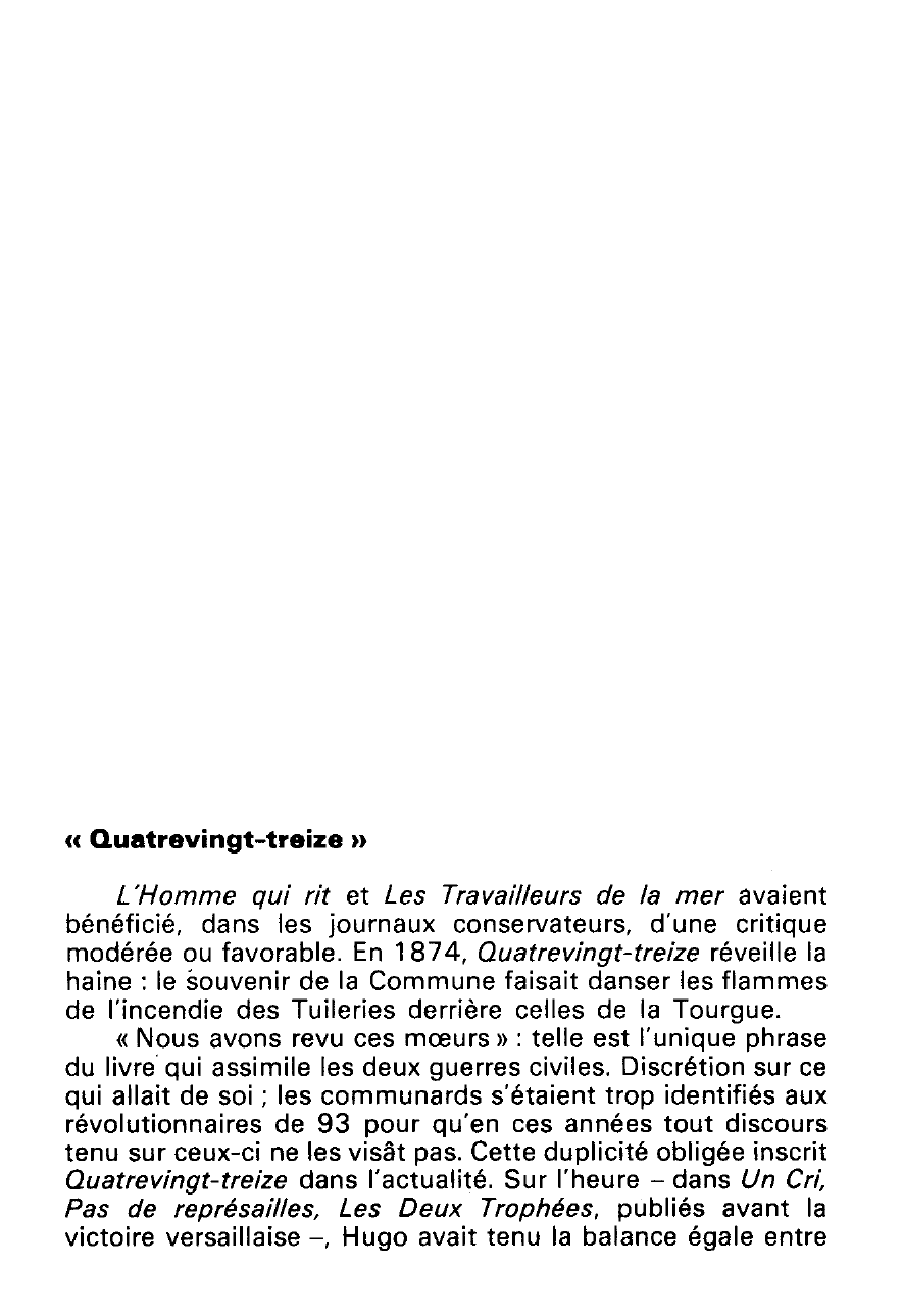Prévisualisation du document QUATREVINGT-TREIZE, de Victor Hugo