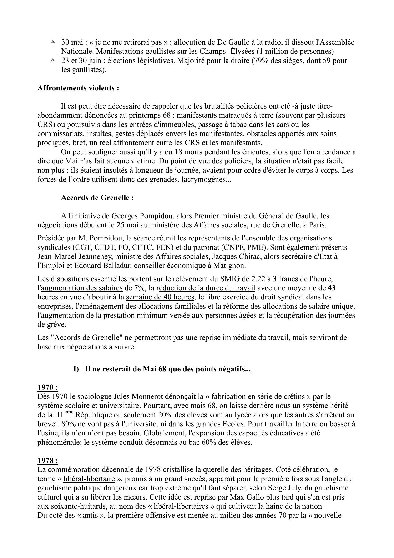 Prévisualisation du document Que reste-t-il de Mai 68 ?