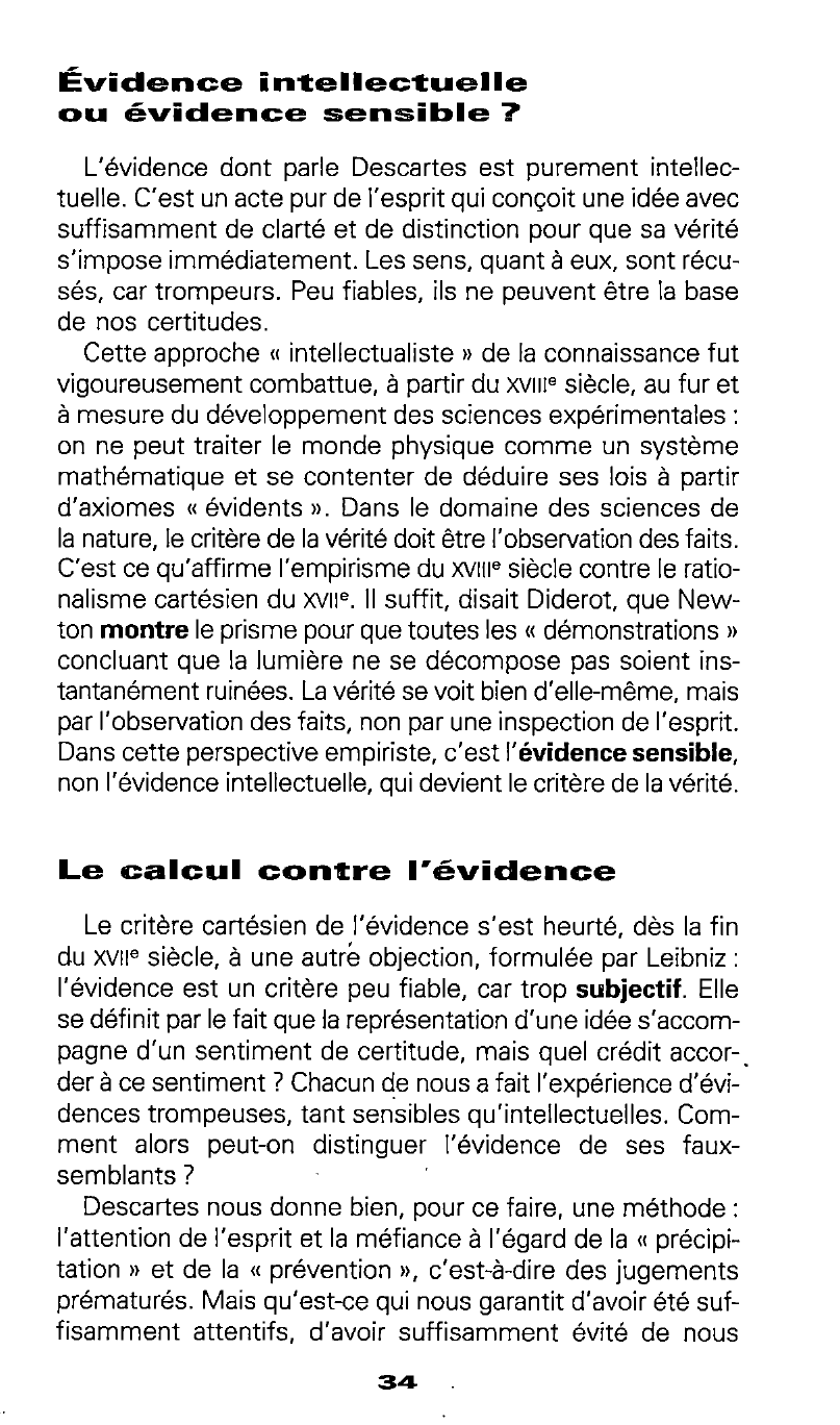 Prévisualisation du document Quel est le critère de la vérité ?