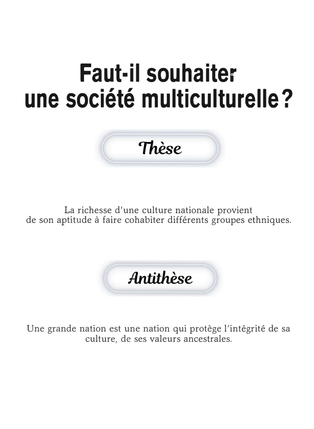 Prévisualisation du document Quelle serait la culture d'une société multiculturelle ?