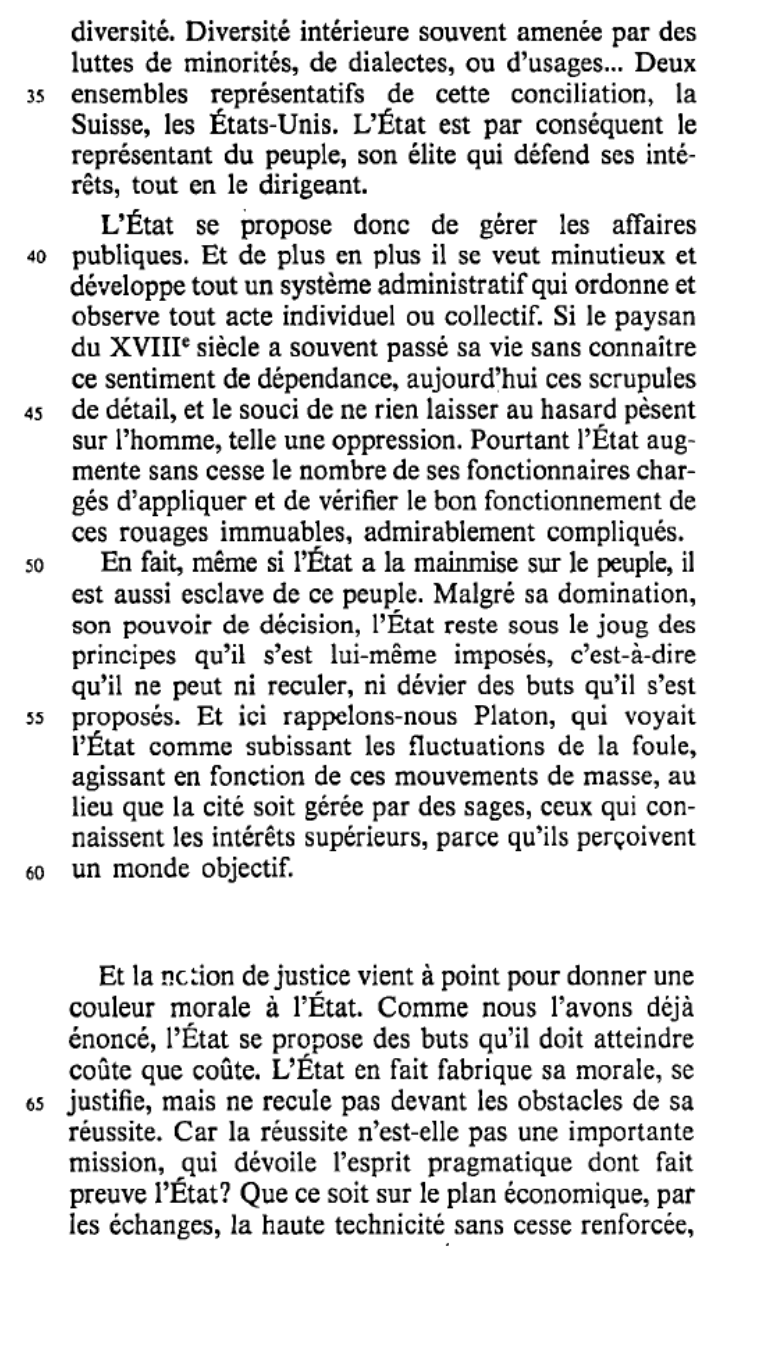 Prévisualisation du document Quelles sont les différentes fonctions de l'État?