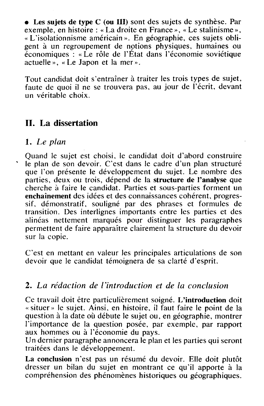 Prévisualisation du document quelques conseils de méthode en Histoire et Géographie (métho BAC)