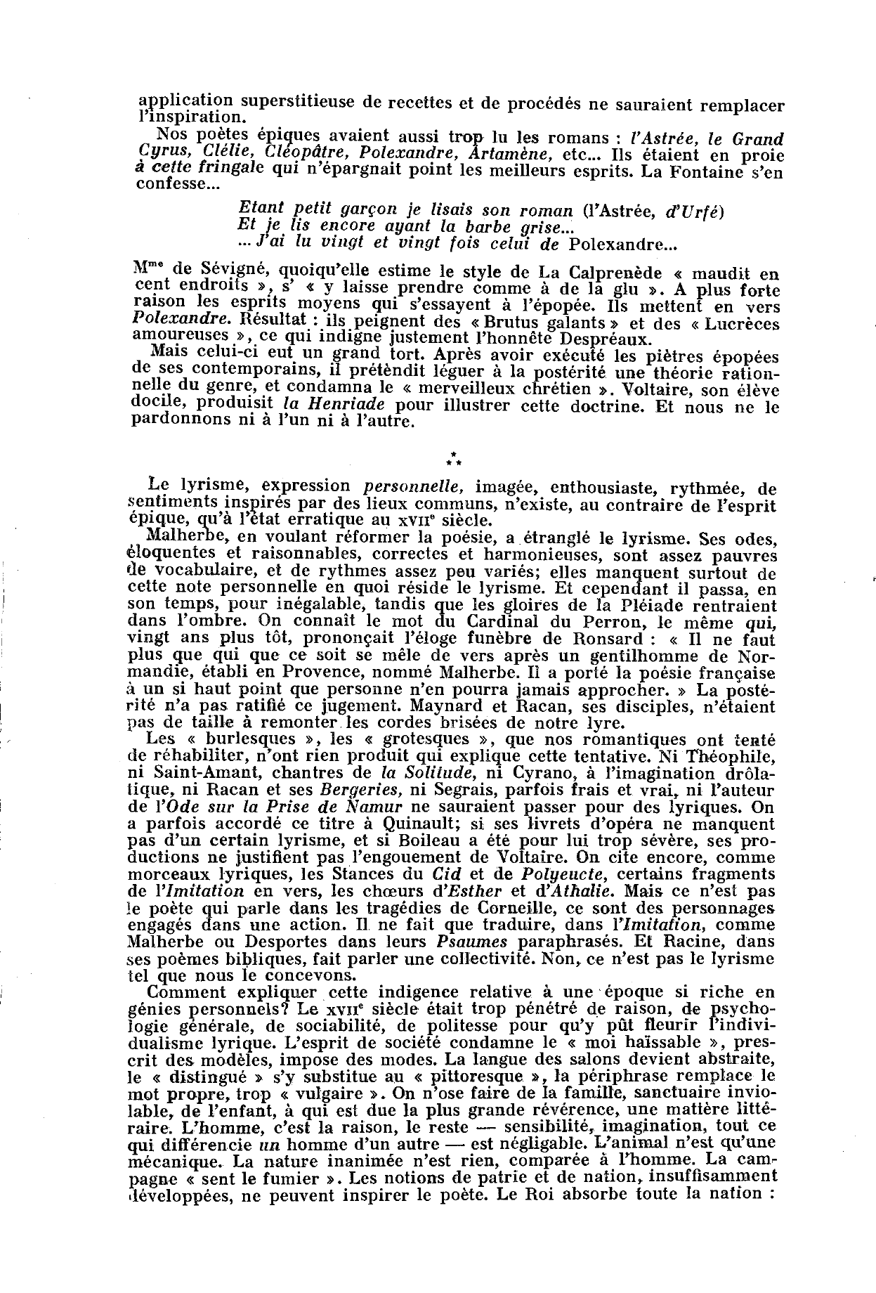 Prévisualisation du document Quels genres poétiques ont été le plus cultivés et avec le plus de succès au XVIIe siècle, et pourquoi ceux-là plutôt que d'autres ?