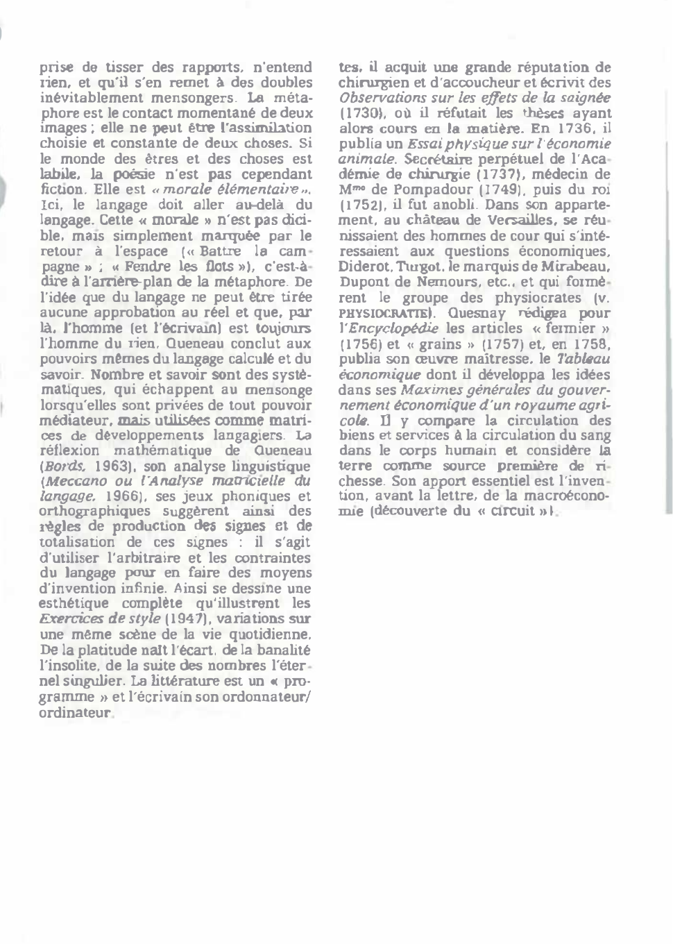 Prévisualisation du document QUENEAU (Raymond)
