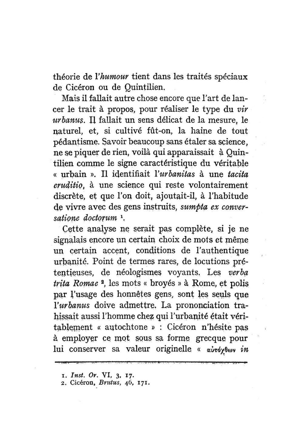 Prévisualisation du document Qu'était-ce au juste que cette urbanitas dont les Romains étaient si férus ?