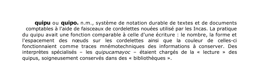 Prévisualisation du document quipu o u quipo.