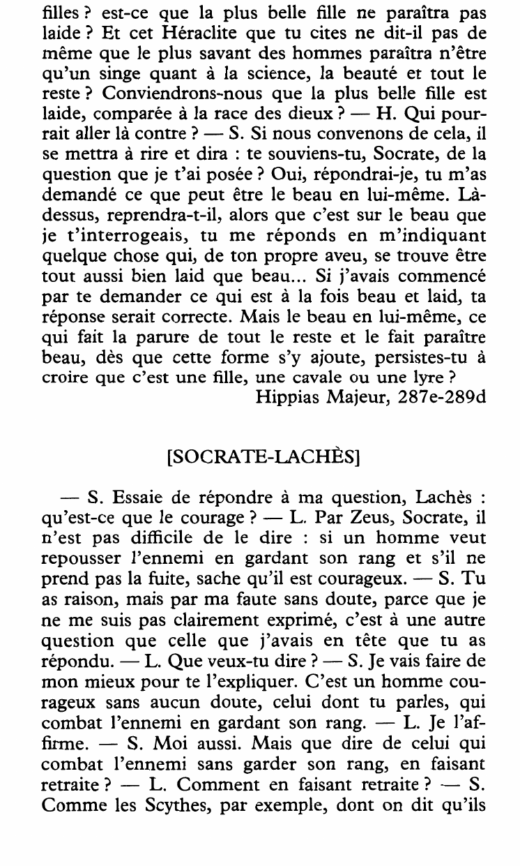 Prévisualisation du document qu'une belle cavale n'a pas, elle aussi, de la beauté, elle que le dieu lui-même vanta dans son oracle ?