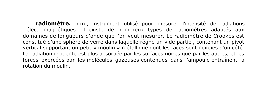 Prévisualisation du document radiomètre.