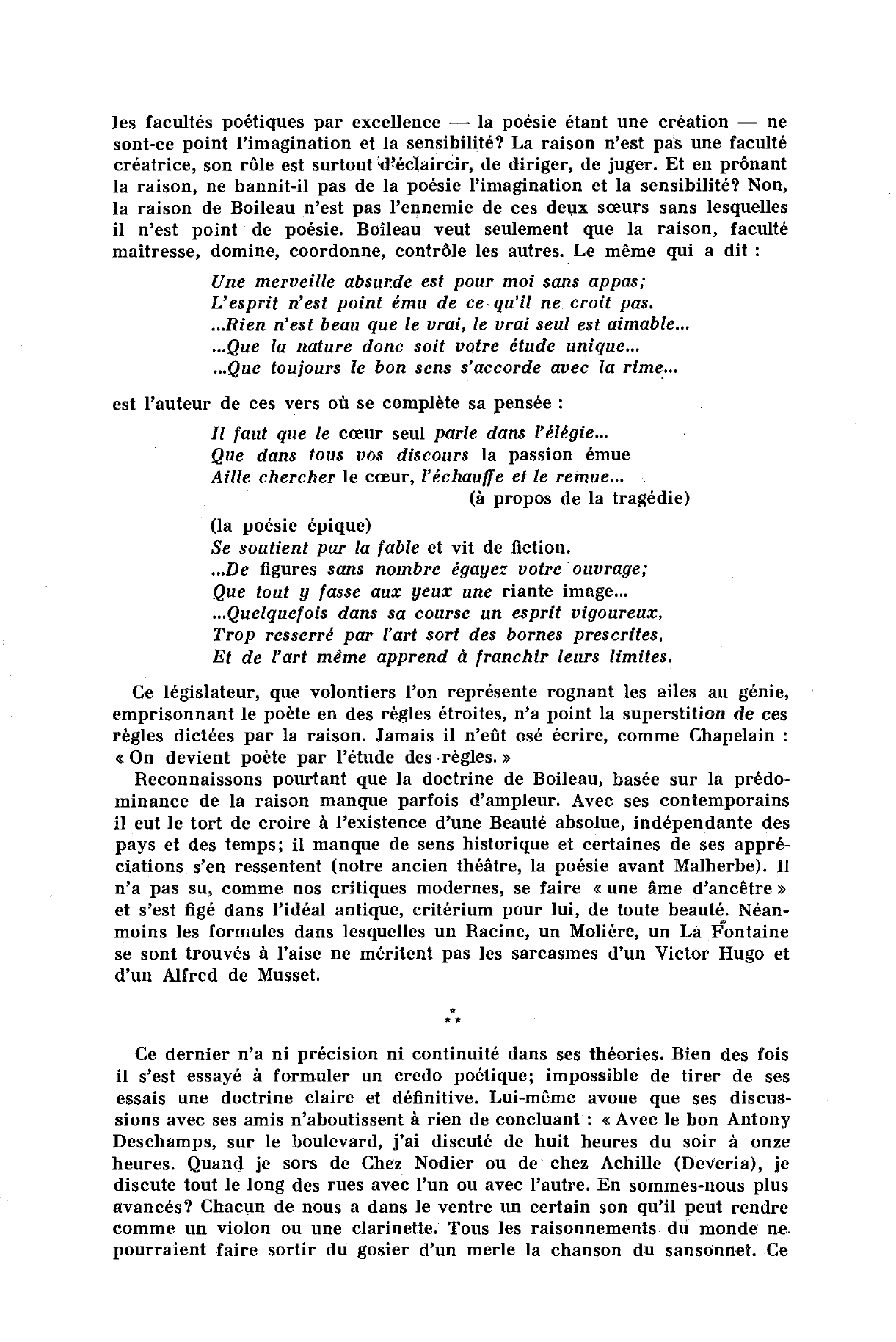 Prévisualisation du document Raison et Poésie (Musset contre Boileau)