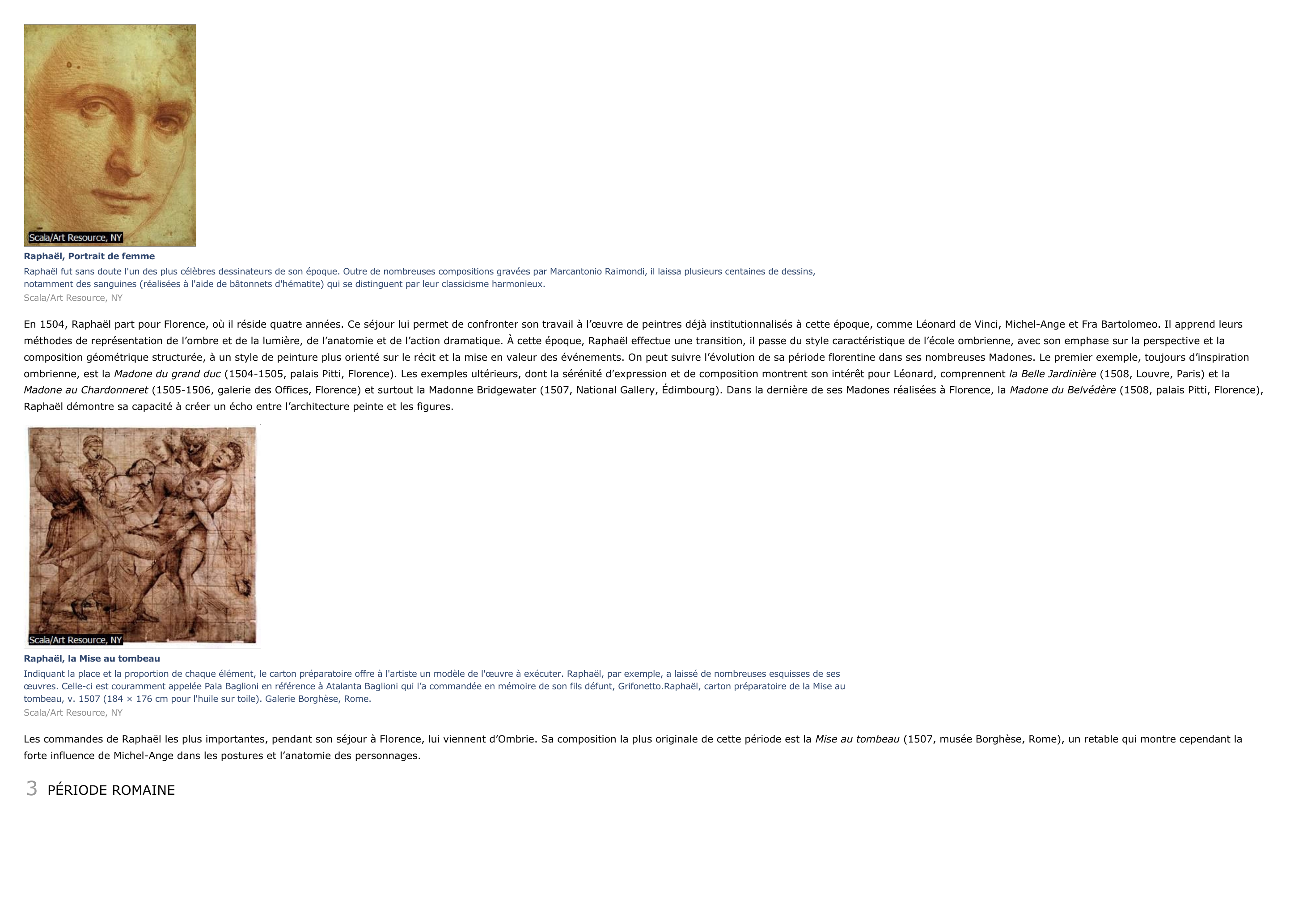 Prévisualisation du document Raphaël (peintre) - biographie du peintre.
