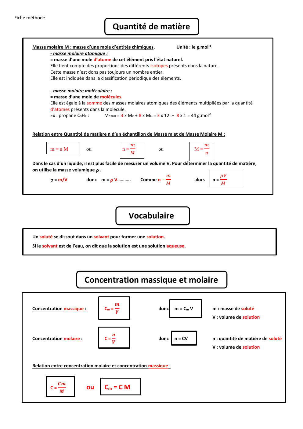 Prévisualisation du document Rappelle chimie seconde