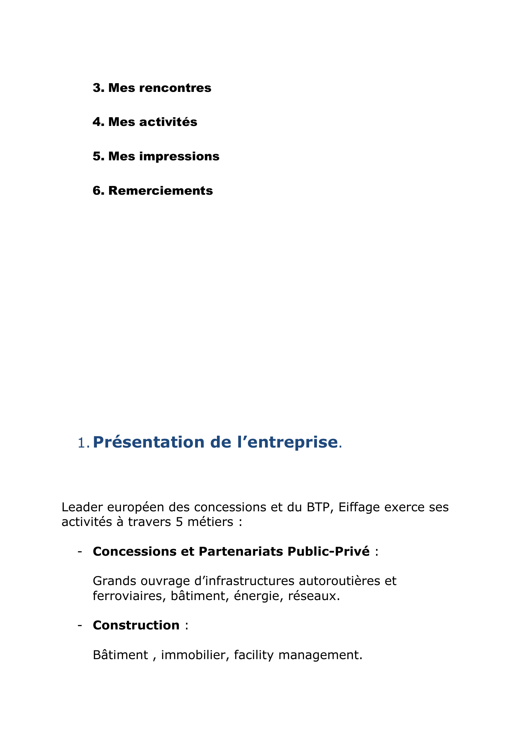 Prévisualisation du document RAPPORT DE STAGE    EIFFAGE ENERGIE Communication, réseaux & sécurité