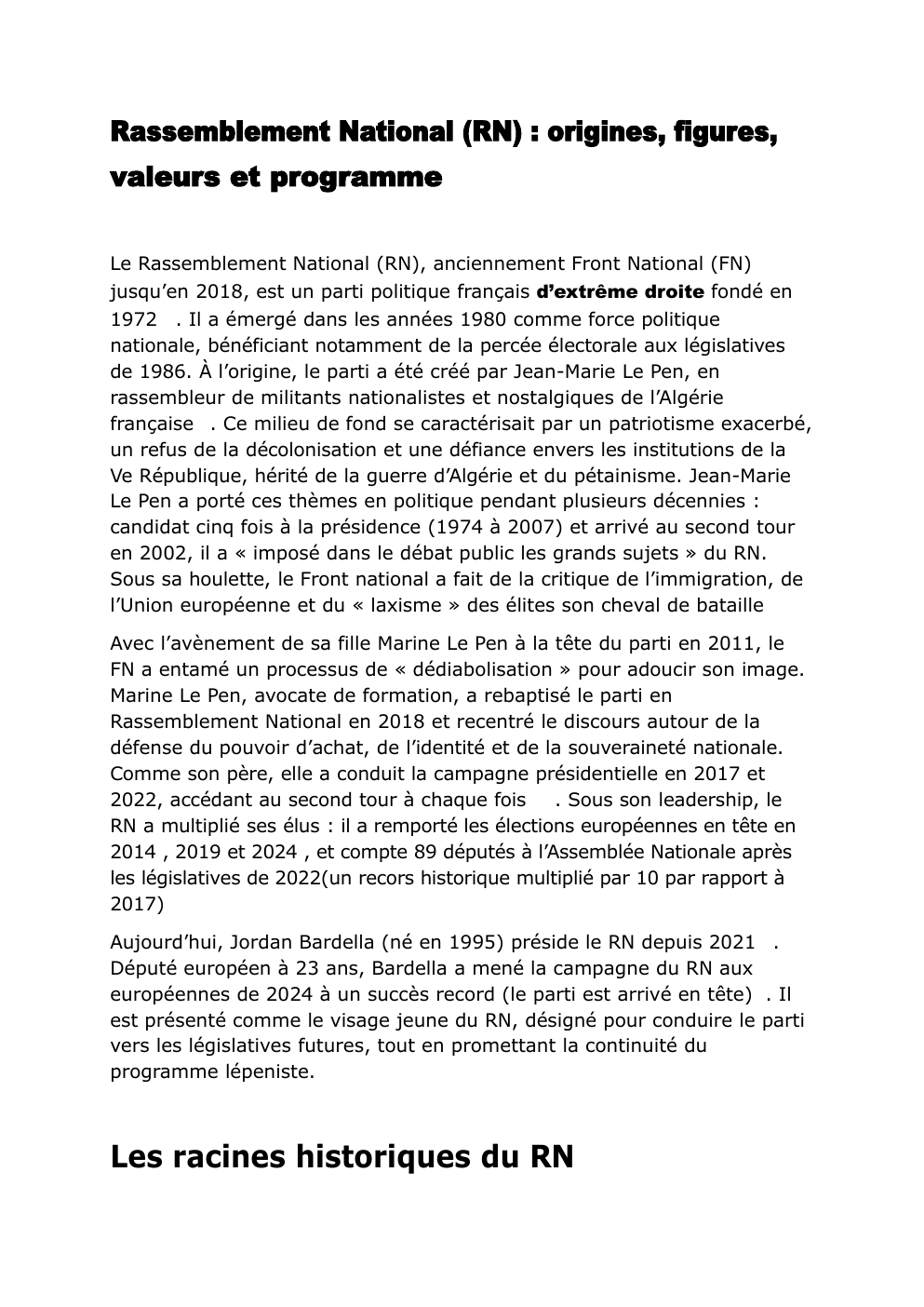 Prévisualisation du document Rassemblement national