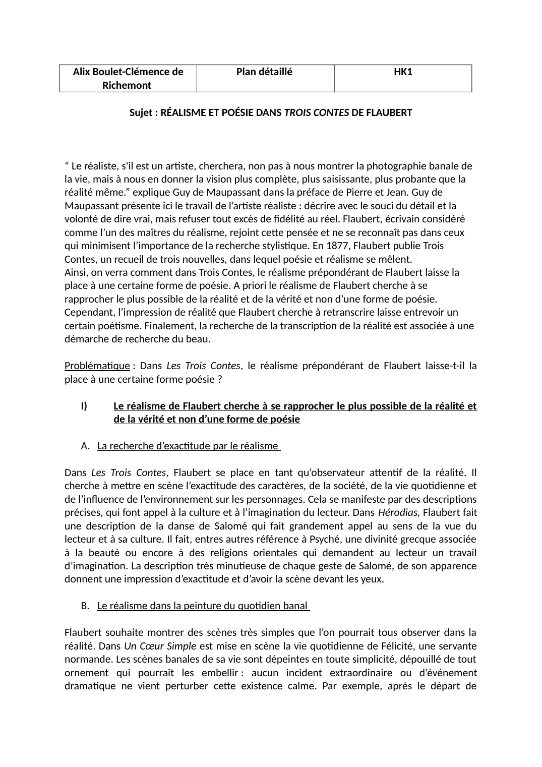 Prévisualisation du document RÉALISME ET POÉSIE DANS TROIS CONTES DE FLAUBERT