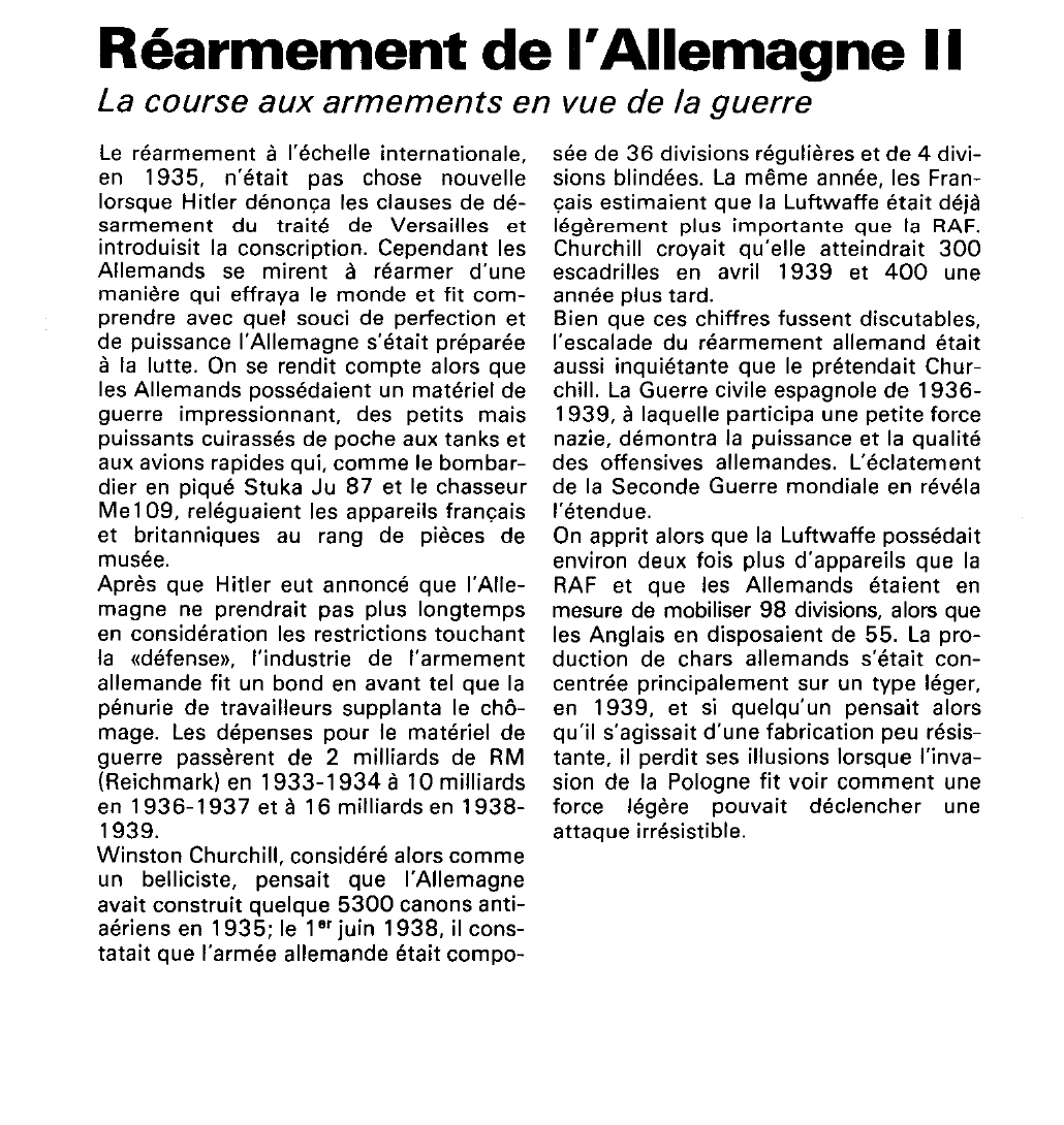 Prévisualisation du document Réarmement de l'Allemagne(seconde guerre mondiale).