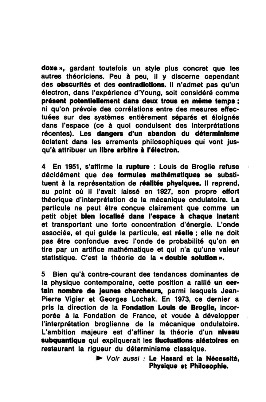 Prévisualisation du document Recherches d'un demi-siècle de Broglie (Louis de)