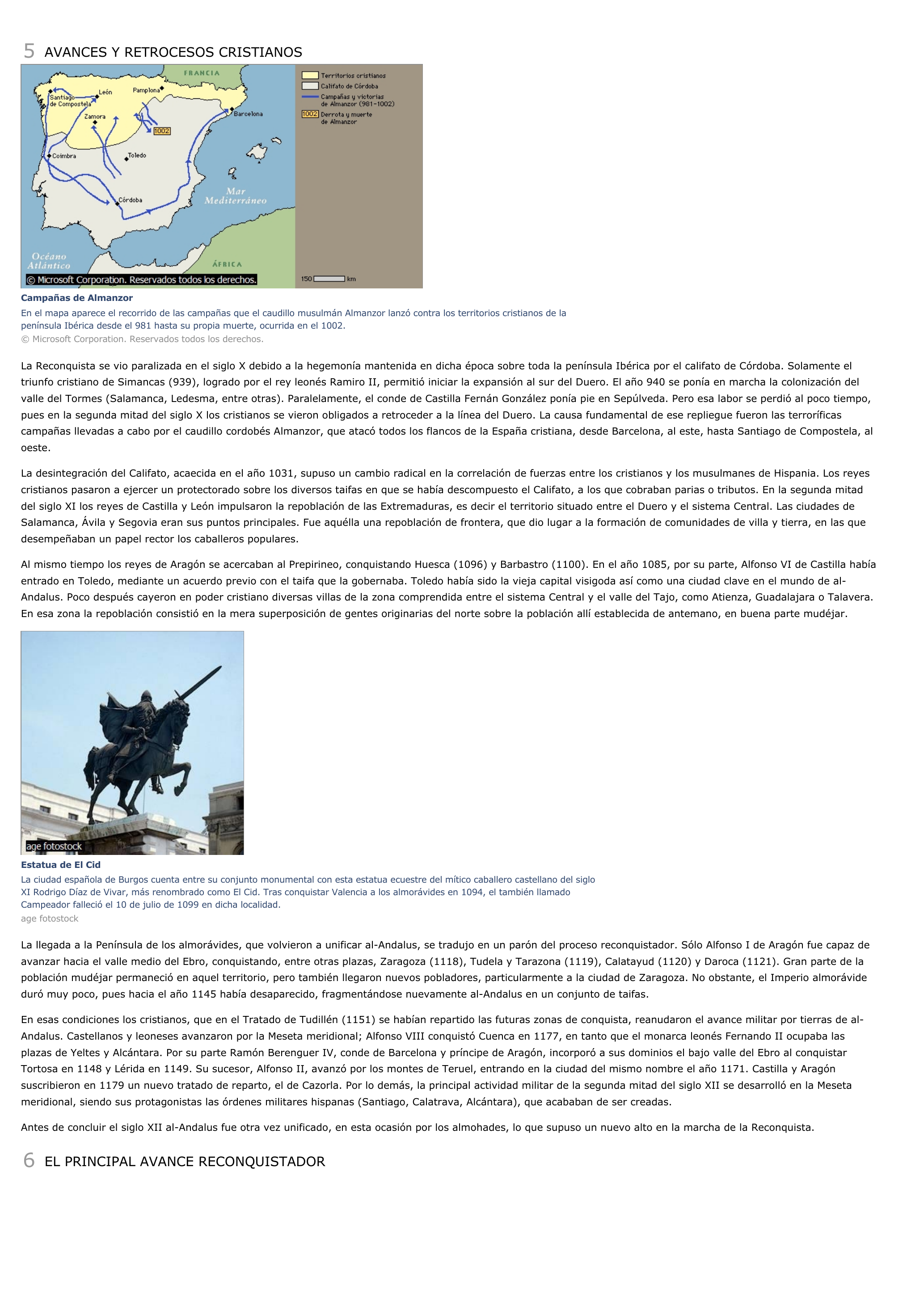 Prévisualisation du document Reconquista - historia.