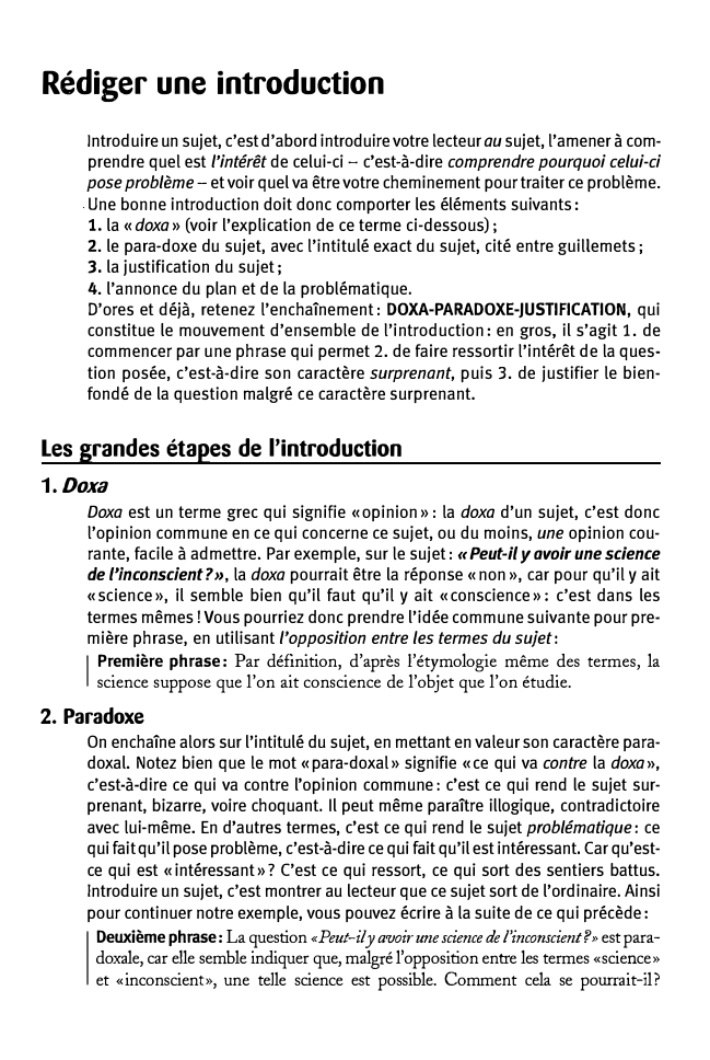 Prévisualisation du document Rédiger une introduction
Introduire un sujet, c'est d'abord introduire votre lecteur au sujet, l'amener à com­
prendre quel est l'intérêt...