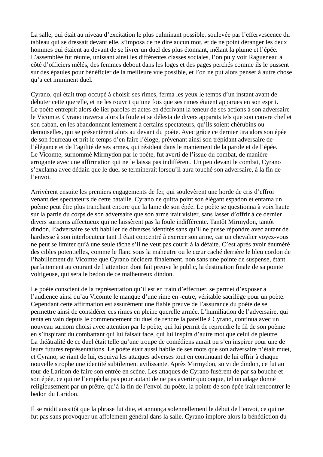 Prévisualisation du document Réécriture Cyrano