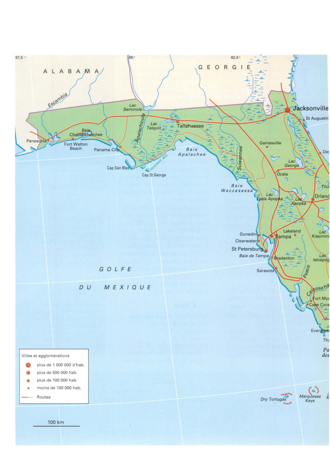 Prévisualisation du document RÉGION DES ÉTATS-UNIS: FLORIDE (géographie)