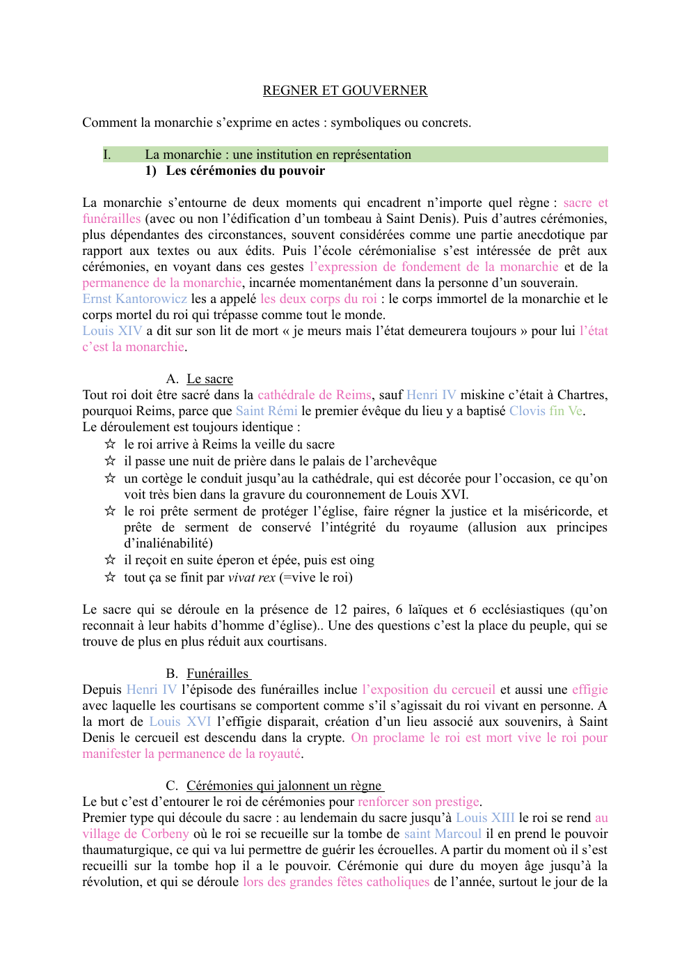 Prévisualisation du document Régner et gouverner