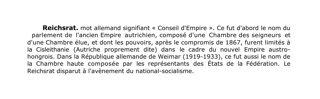 Prévisualisation du document Reichsrat.