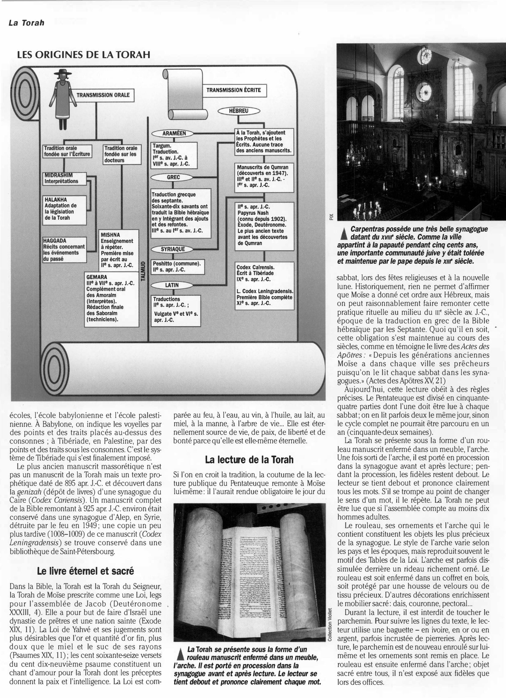 Prévisualisation du document Religion: LA TORAH