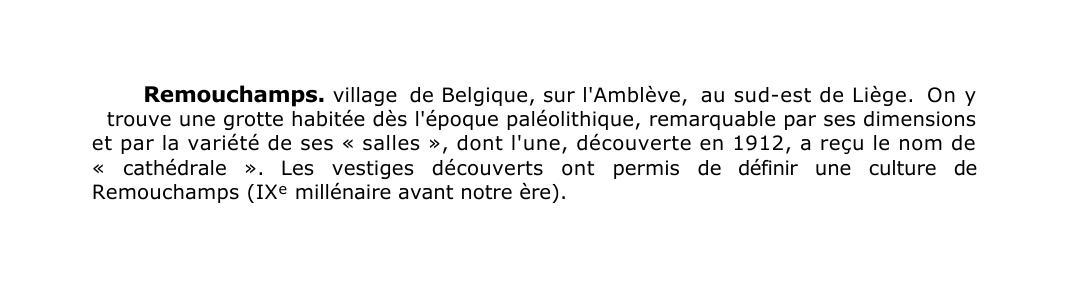 Prévisualisation du document Remouchamps.