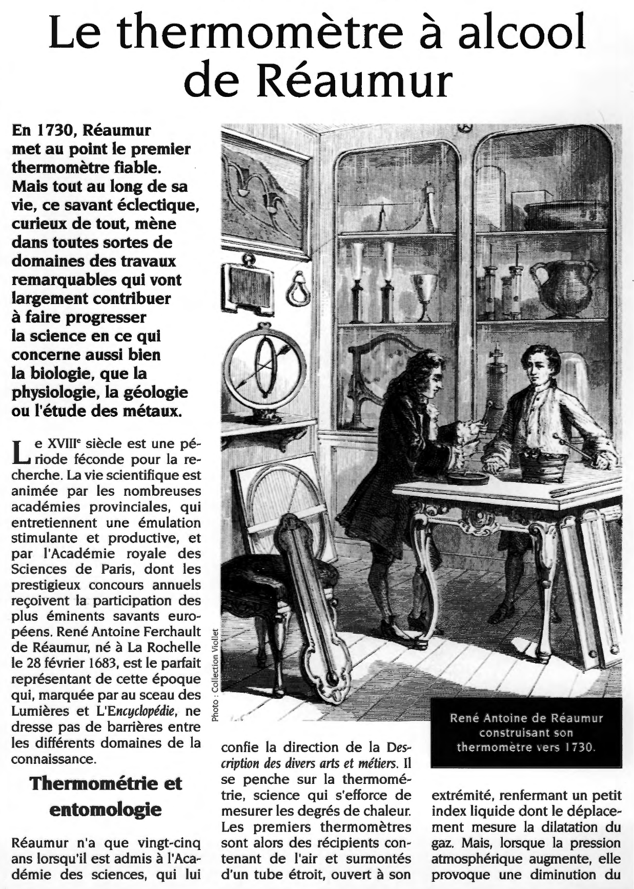 Prévisualisation du document René Antoine de Réaumur