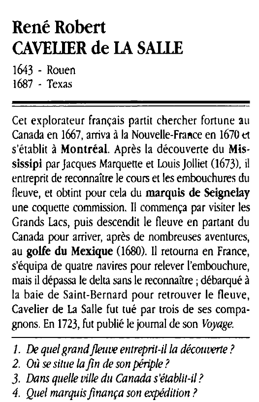Prévisualisation du document René Robert CAVELIER de LA SALLE