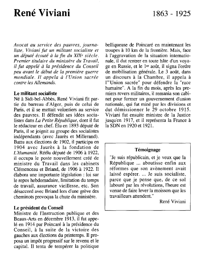 Prévisualisation du document René Viviani.