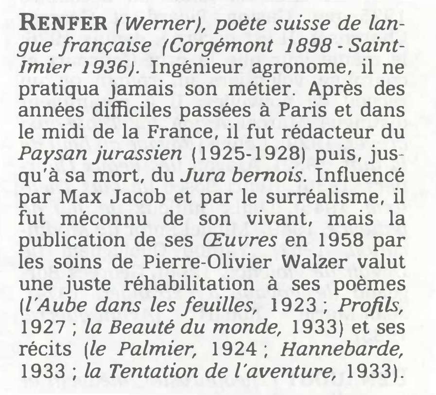 Prévisualisation du document RENFER (Werner)