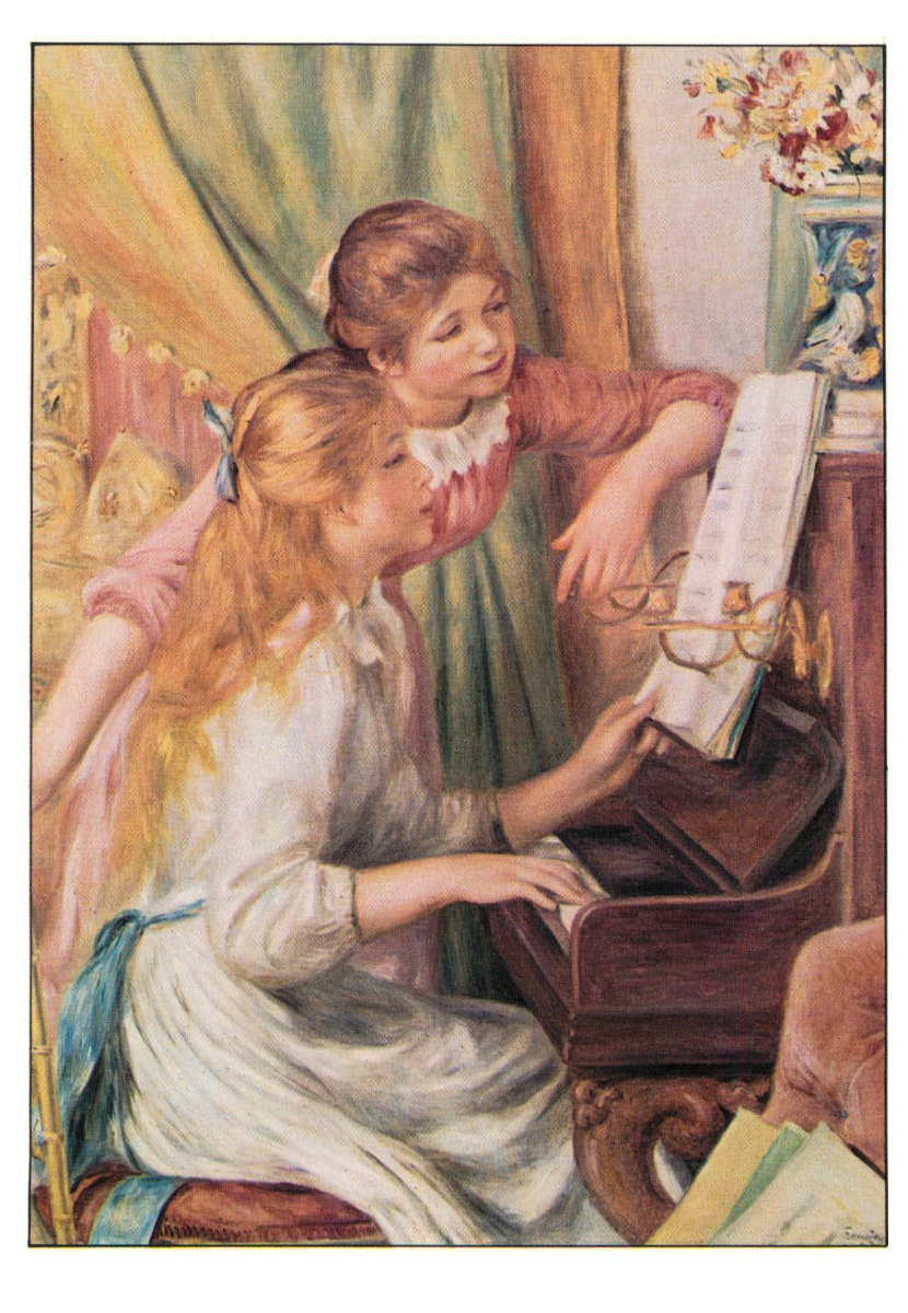 Prévisualisation du document RENOIR, Pierre-Auguste : Jeunes Filles au piano
