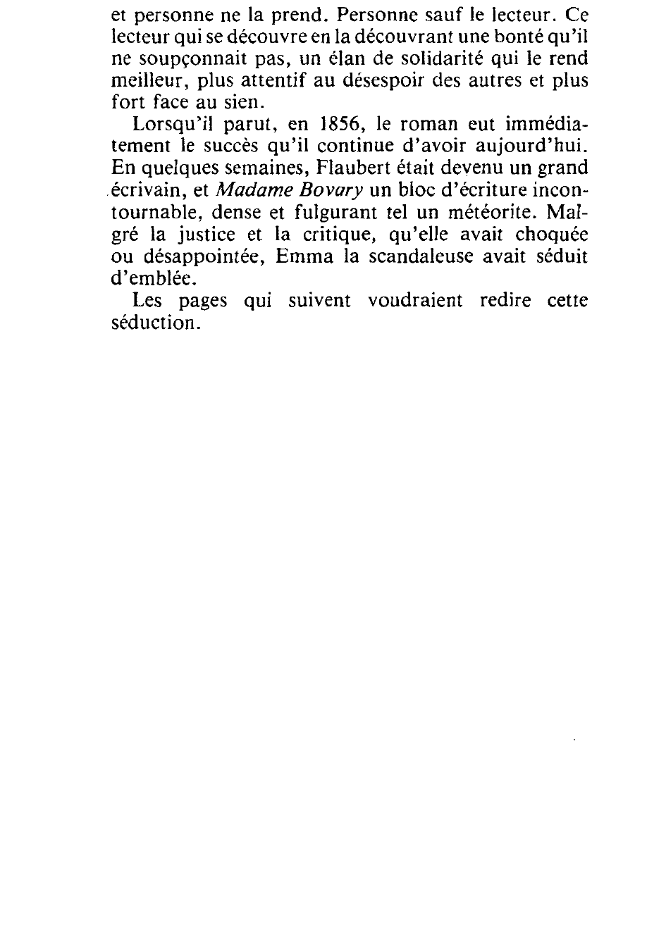 Prévisualisation du document Résumé de Madame Bovary de Flaubert