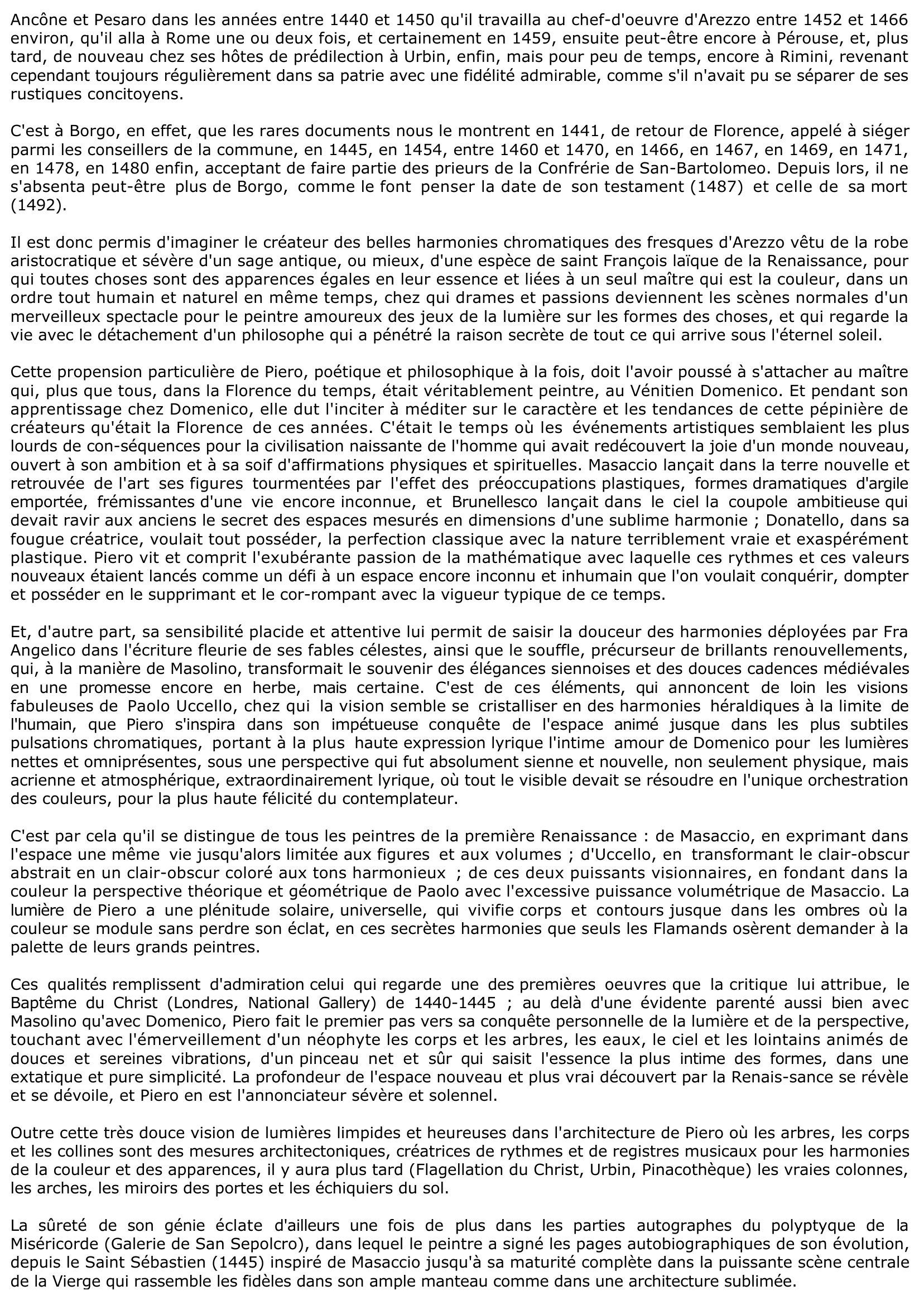 Prévisualisation du document RÉTABLE DE SAINT BERNARDIN de Piero della Francesca