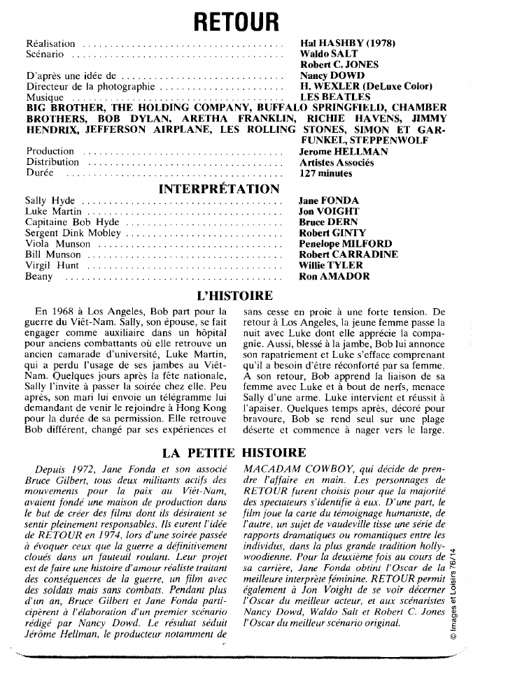 Prévisualisation du document RETOUR